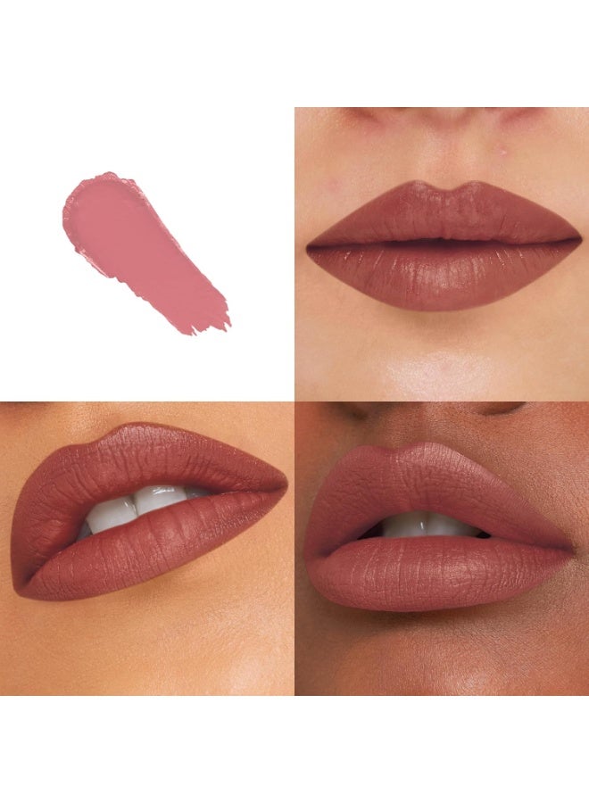 LoveChild Masaba Full Pocket Lipstick, Pink Nude Matte Bullet Lipsticks For Women, Hydrating & Nourishing With Long lasting Formula Upto 6-Hours, Buzz Kill 2.0, 4g - Image 2