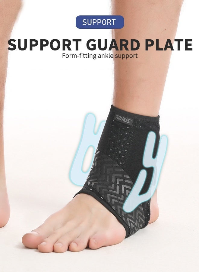 AOLIKES Ankle Brace,Adjustable Compression Wrap,Breathable Foot Sleeve,Left,for Men and Women - Image 3