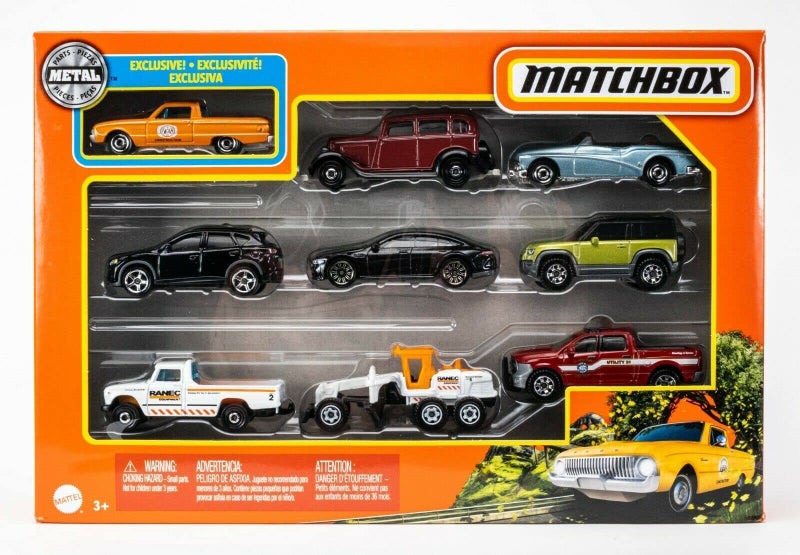 Matchbox 9 Car Gift Pack, X7111 - Kids, Multicolor - Image 4