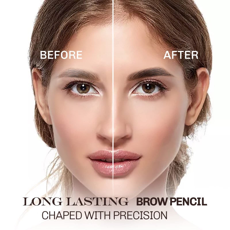 SUMEITANG 12 Pcs Brown Eyebrow Pencil Eyeliner Makeupï¼ŒSoft Texturedï¼ŒEasy to Colorï¼ŒLong Lastingï¼ŒWaterproof Eyebrow Pen for Fills in Sparse Areas and Gapsï¼ŒCreate a Natural Eye Brow - Image 3