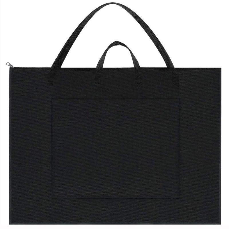 BUSOHA BUSOHA Large Art Portfolio Tote Bag with Nylon Shoulder,24"X 36" Light Weight Waterproof Poster Board Storage,Portfolio Folder for Artwork Poster, Sketching,Student Art Portfolio,Drawing  - Image 1