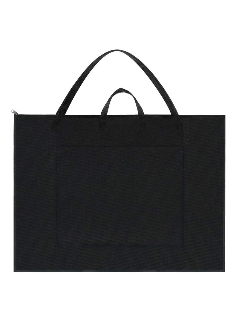 BUSOHA BUSOHA Large Art Portfolio Tote Bag with Nylon Shoulder,24"X 36" Light Weight Waterproof Poster Board Storage,Portfolio Folder for Artwork Poster, Sketching,Student Art Portfolio,Drawing  - Image 1