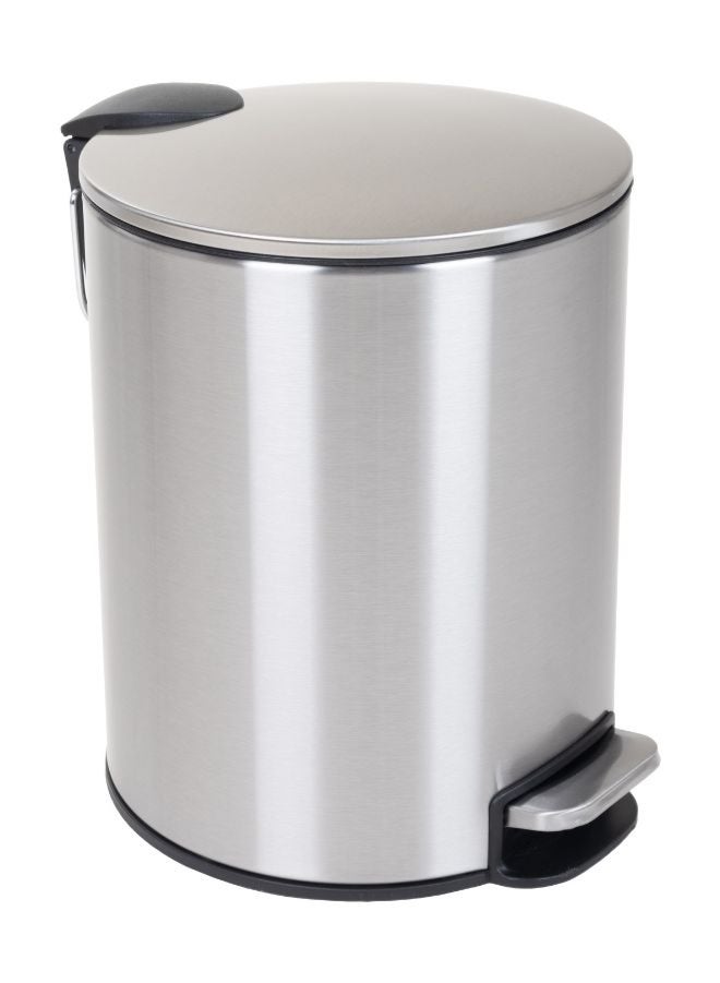 Orchid ORCHID Stainless Steel Classico 5L Pedal Bin, Soft-Close Trash Can, Compact and Modern for Bathroom, Kitchen, or Office  - Image 2