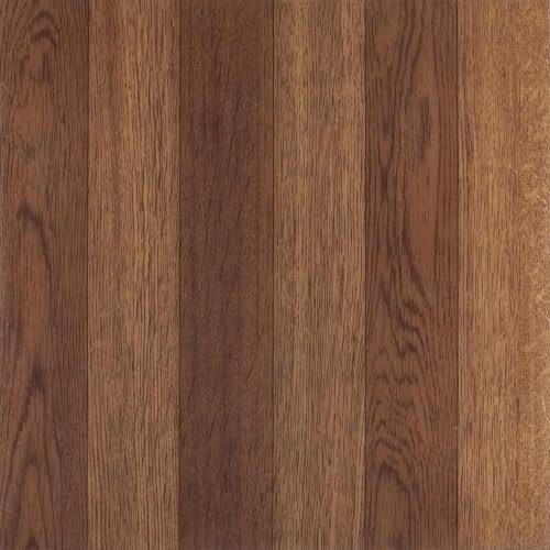 Achim Nexus Self Adhesive 12-Inch Vinyl Floor Tiles, 20 Tiles - 12" x 12",Oak Plank Pattern - Peel & Stick, DIY Flooring for Kitchen, Dining Room, Bedrooms & Bathrooms by Achim Home Decor - Image 1