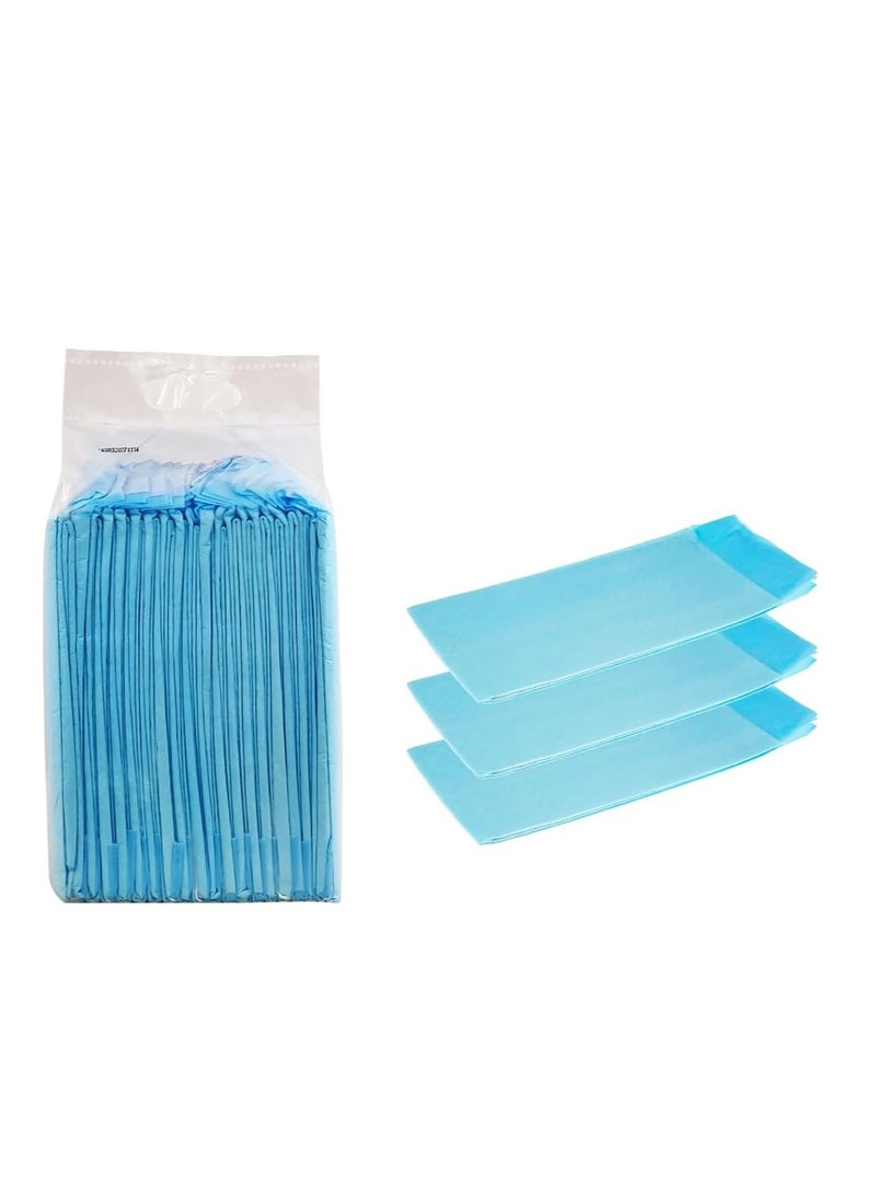 أن ان سي بيتس وسادات تدريب الكلاب مع 5 طبقات عالية الامتصاص، وسادات بول سريعة الجفاف مانعة للتسرب، وسادات تدريب يمكن التخلص منها لجميع السلالات ذات الأحجام المختلفة 60 × 90 سم XL (20 قطعة) أزرق - Image 1