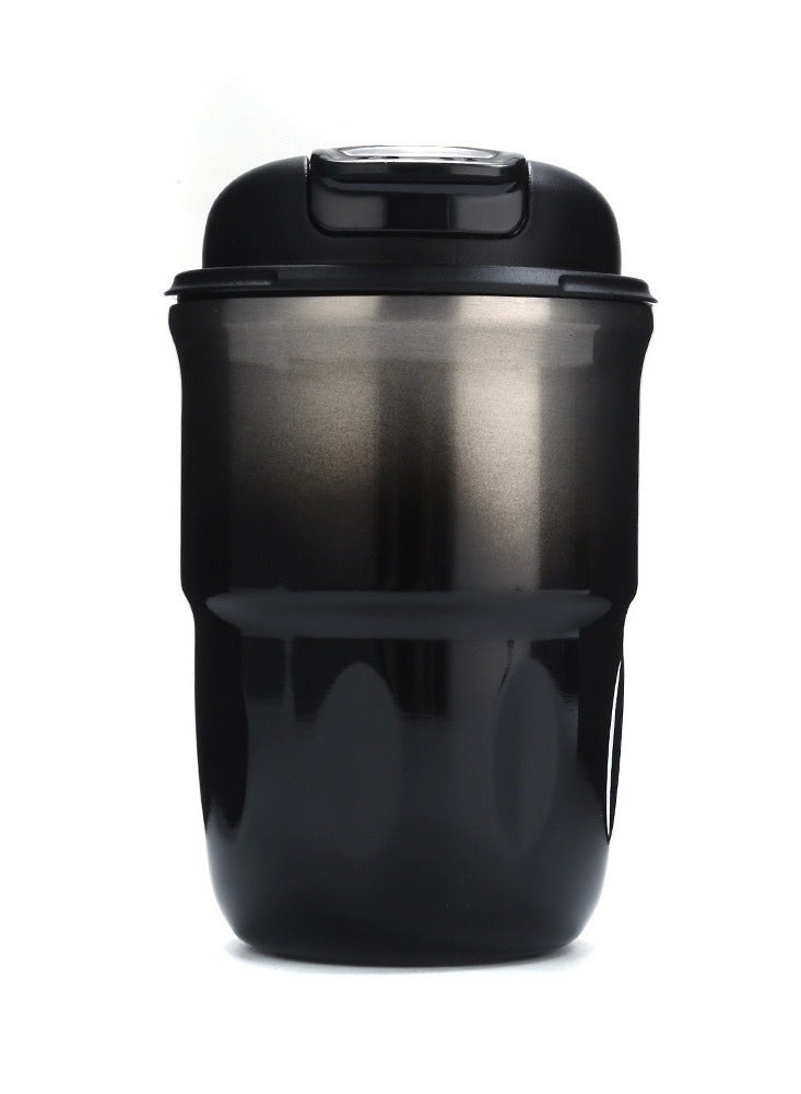 Aijmil 320ml Travel Coffee Mug - Insulated Leak-proof Lid, Long-lasting and Durable Coffee Thermos Bottle with Lid, Coffee Cup Thermos Cup 316 Stainless Steel Liner Travel Cup Insulation and Cold Storage Portable Water Cup  - Image 1