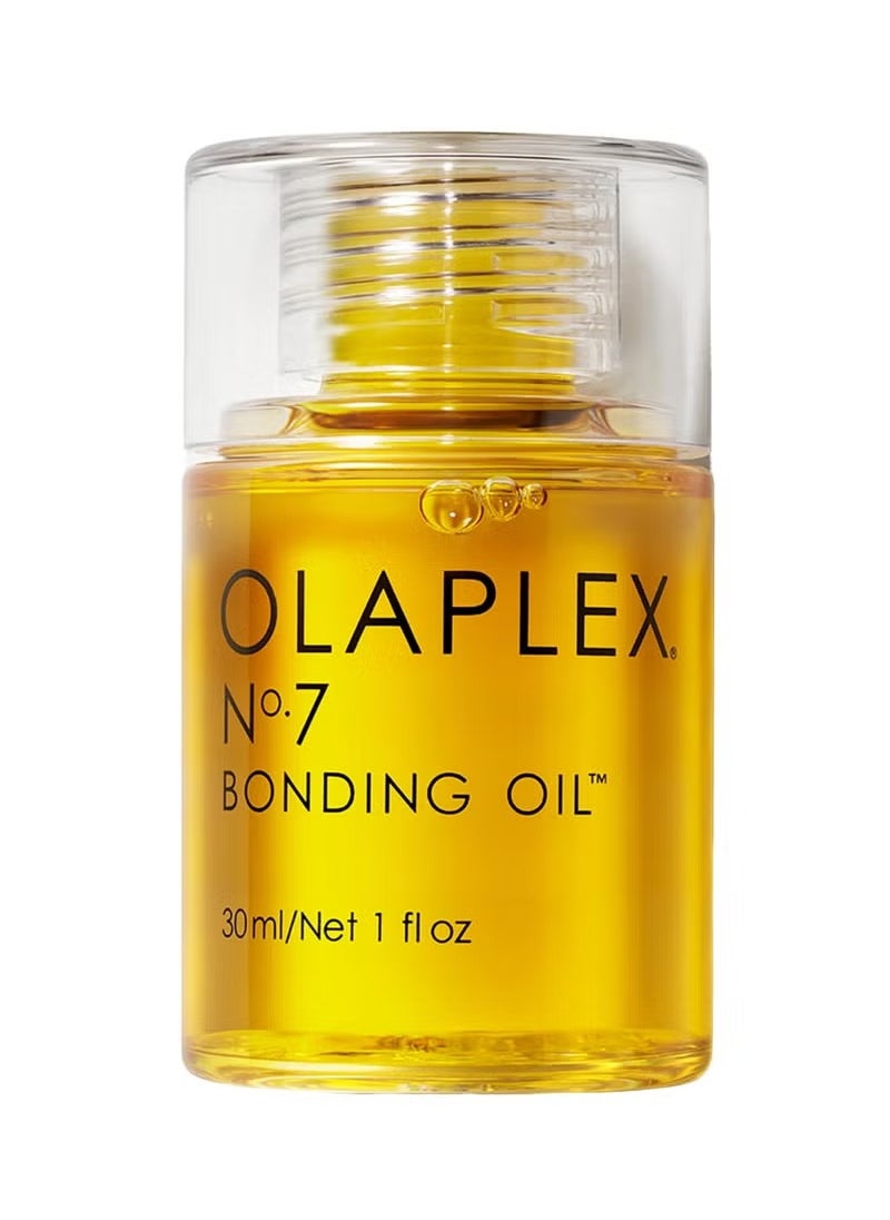 Generic OLAPLEX No.7 Bonding Oil, 30ml, hair treatment oils, Nourishing Treatment for Split Ends and Dry Scalp for All Hair Types, Nourish & Repair for All Hair Types, Yellow  - Image 1