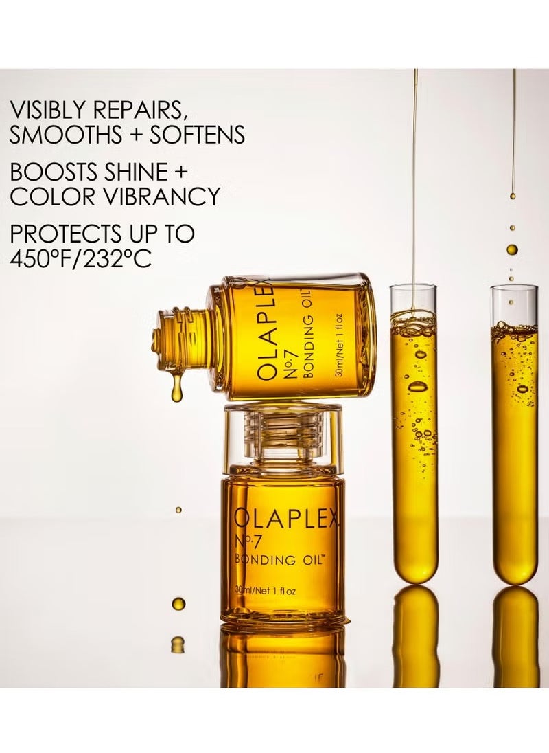 Generic OLAPLEX No.7 Bonding Oil, 30ml, hair treatment oils, Nourishing Treatment for Split Ends and Dry Scalp for All Hair Types, Nourish & Repair for All Hair Types, Yellow  - Image 5