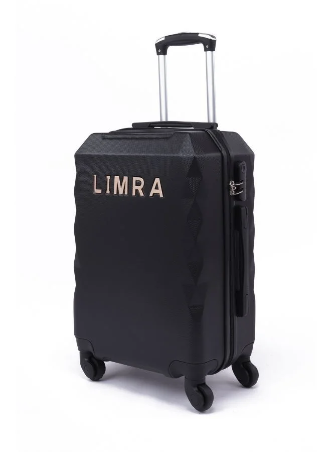 LIMRA Limra Luggage Trolley Bags set of 5 Pcs black