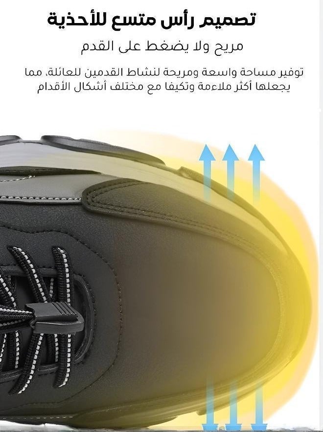 الكِفَّانُ الرياضِيُّ للرِّجَالِ مع الارتداد الديناميكي | القاعدة الناعمة للغاية واللامزلقة | وسادة الارتداد المريحة | للجيم والجري والتمرين اليومي - Image 3