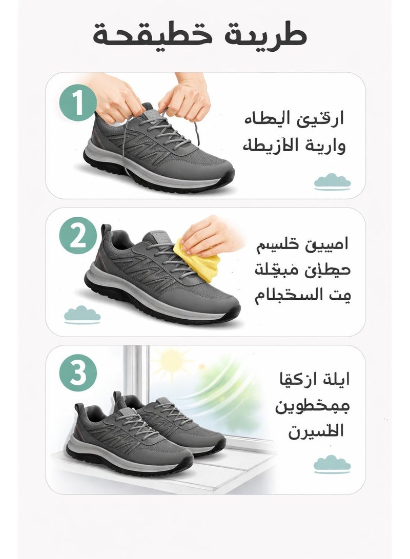 الكِفَّانُ الرياضِيُّ للرِّجَالِ مع الارتداد الديناميكي | القاعدة الناعمة للغاية واللامزلقة | وسادة الارتداد المريحة | للجيم والجري والتمرين اليومي - Image 5