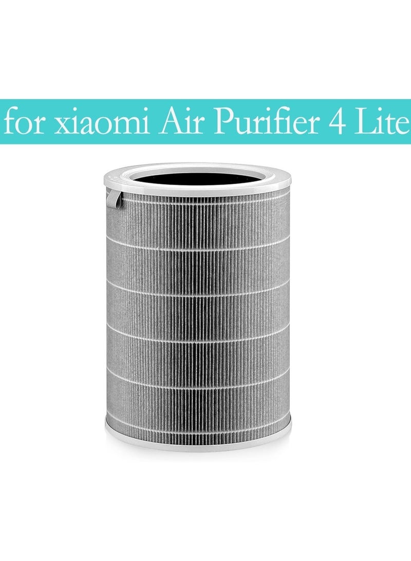 Air Purifier Filter Compatible with XiaoMi Air Purifier 4 Lite, 3-Layered Filtration Activated Carbon Air Purifier Filter for Air Purification, Antibacterial and Formaldehyde Haze Removal - Image 2