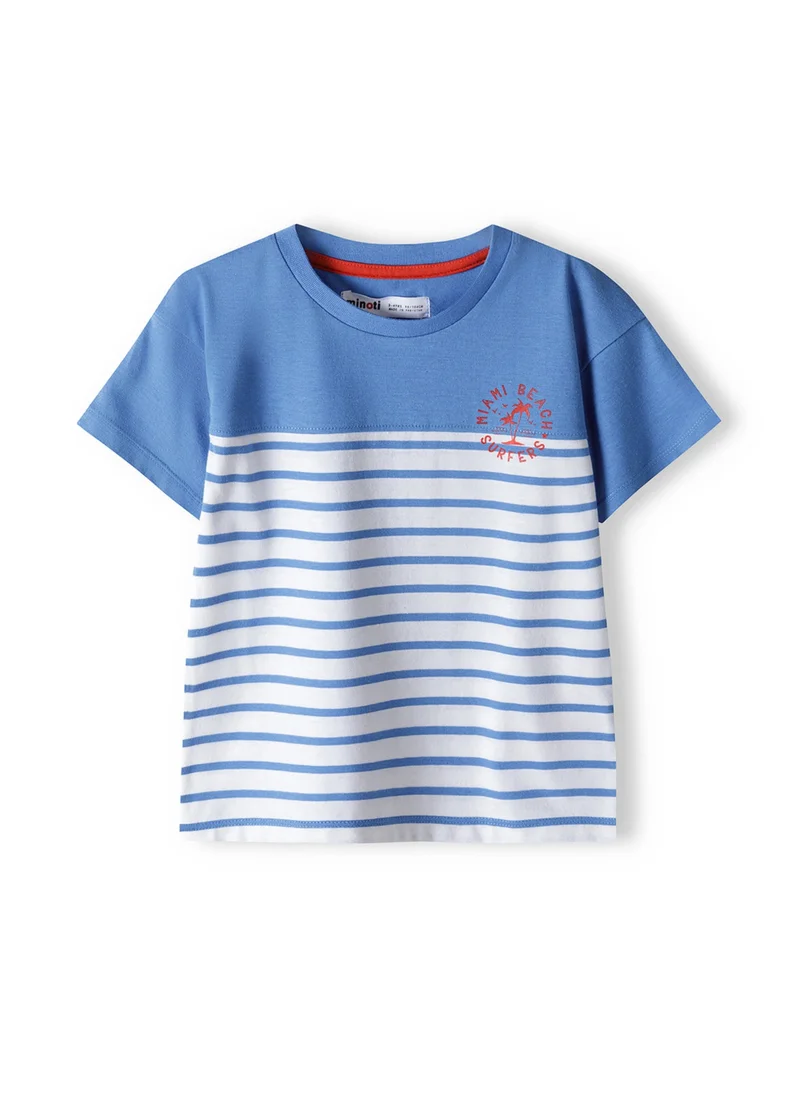 مينوتي Kids Boys  T-Shirt And Fleece Short Set