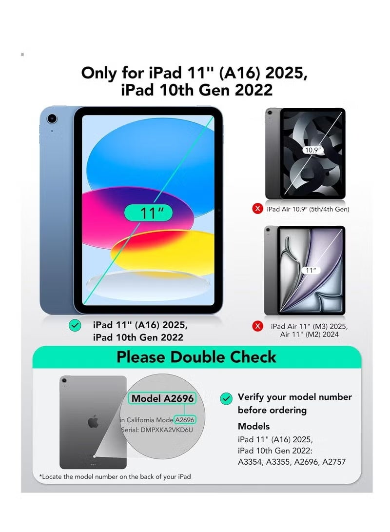 PINKSAMA Paper-Feel Magnetic Screen Protector for iPad 11th/10th Generation A16 (11/10.9 Inch, 2025/2022), Write and Draw Like on Paper, Detachable and Reusable, Compatible with Tempered Film, Anti-Glare - Image 3