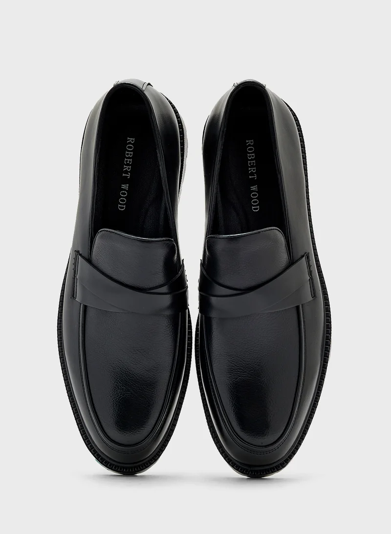Robert Wood Chunky Formal Loafers