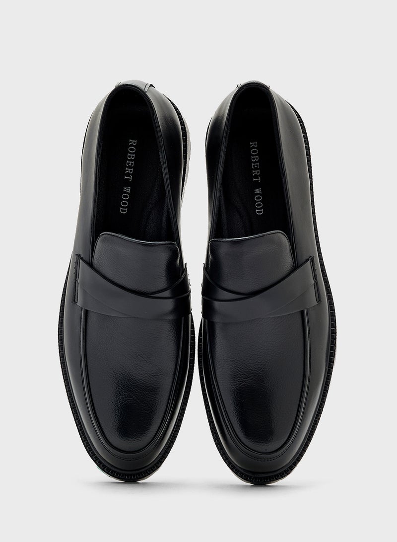 Robert Wood Chunky Formal Loafers - Image 4