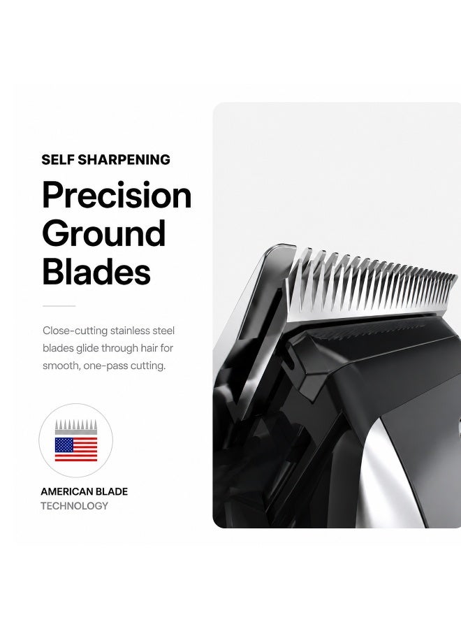 WAHL Multi Cut Pro Lithium Ion Rechargeable Hair Clipper Kit Silver/Black 0.6kg - Image 3
