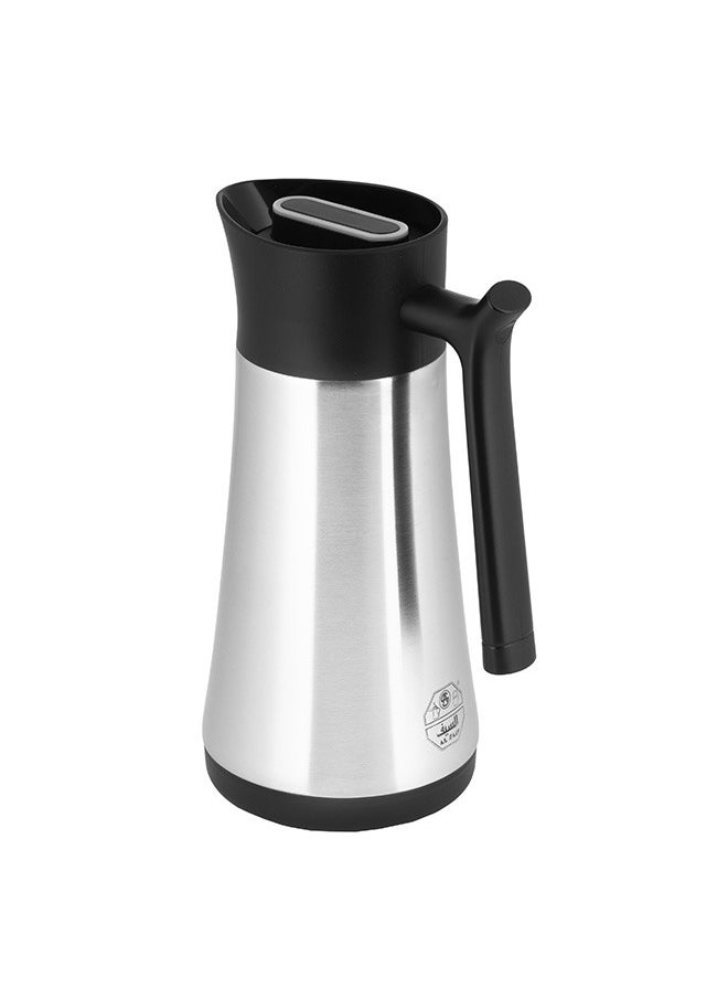 Alsaif Alsaif Eva Stainless Steel Thermal Coffee Carafe Double Wall Vacuum Dispenser For Serving Tea And Coffee Silver  - Image 4
