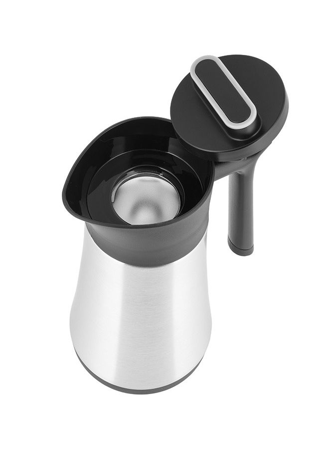 Alsaif Alsaif Eva Stainless Steel Thermal Coffee Carafe Double Wall Vacuum Dispenser For Serving Tea And Coffee Silver  - Image 5