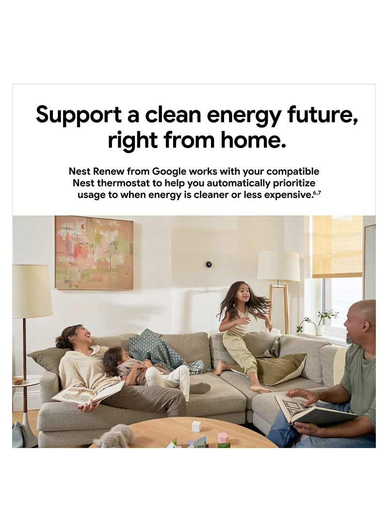 Google - Nest 3rd Generation learning programmable Thermostat Polished Steel - T3019US - Image 1
