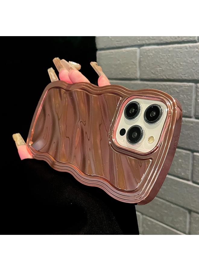 اس-توب جراب لهاتف iPhone 15 Pro Max مصنوع من مادة TPU الهجينة المطلية بالبولي كربونات والمطلية بموجة - Image 5