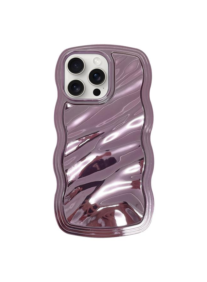 اس-توب جراب لهاتف iPhone 15 Pro Max مصنوع من مادة TPU الهجينة المطلية بالبولي كربونات والمطلية بموجة - Image 1