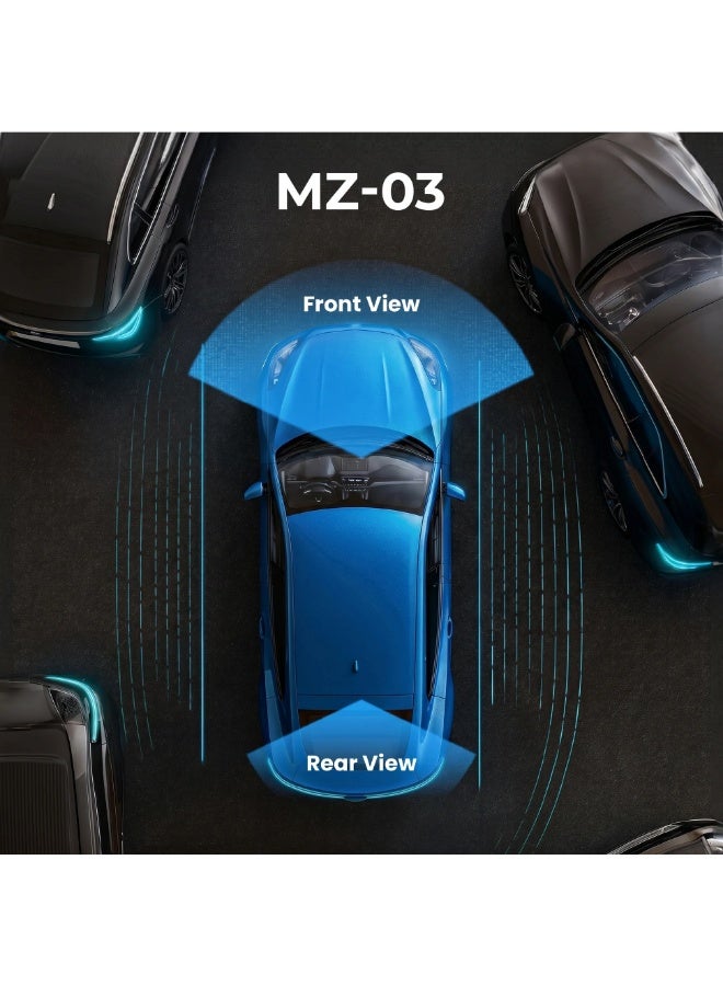 majentik MZ-03 Professional Dash Cam  Triple-Lens – Ultra-High 4K Resolution camera - Image 3
