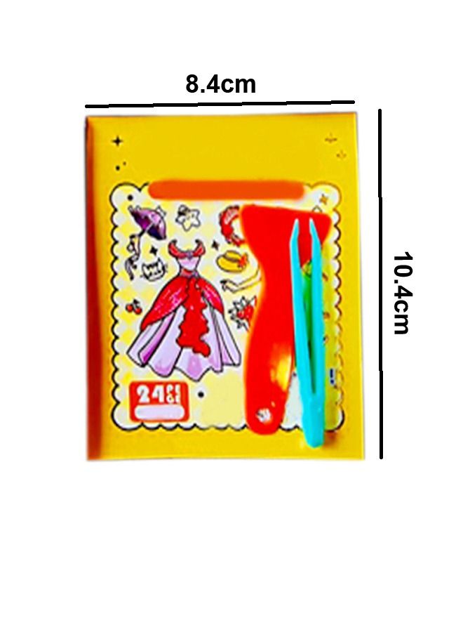 fashionhome 20 Pieces Children's Favorite Barbie Character Sticker Cartoon Cosmic Hero Shining Stickers Book for Kids Birthday Gift for Children - Image 5