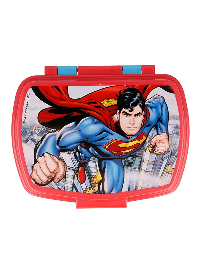 STOR صندوق غداء سوبر مان للأطفال مع آلية قفل سهلة - Image 2