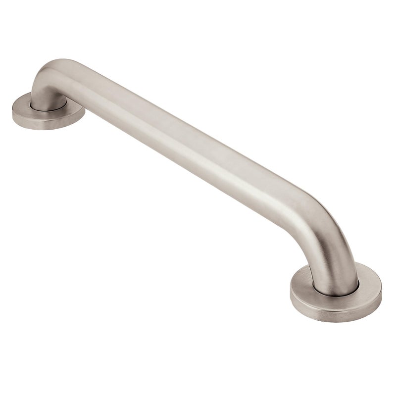 Moen Polished Stainless Bathroom Safety 24-Inch Shower Grab Bar with Concealed Screws for Handicapped or Elderly, R8924 - Image 1