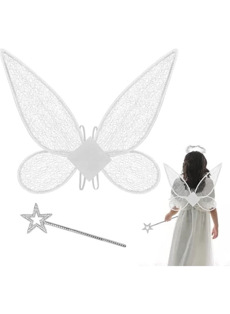 SYOSI Glowing Butterfly Wings Back Decoration Light Up luminous Costume for Party Photo Prop Party Favor - Image 1