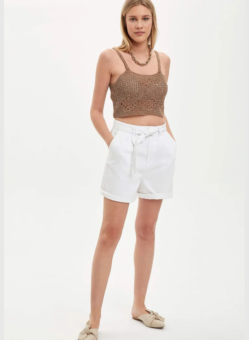 DeFacto Woman Fitted Square Neck Pullover