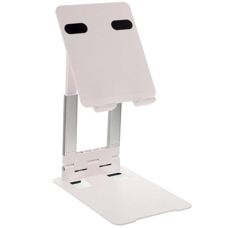 Adjustable Metal Tablet Stand Telescopic Height Holder For Desk Home Office - Image 2