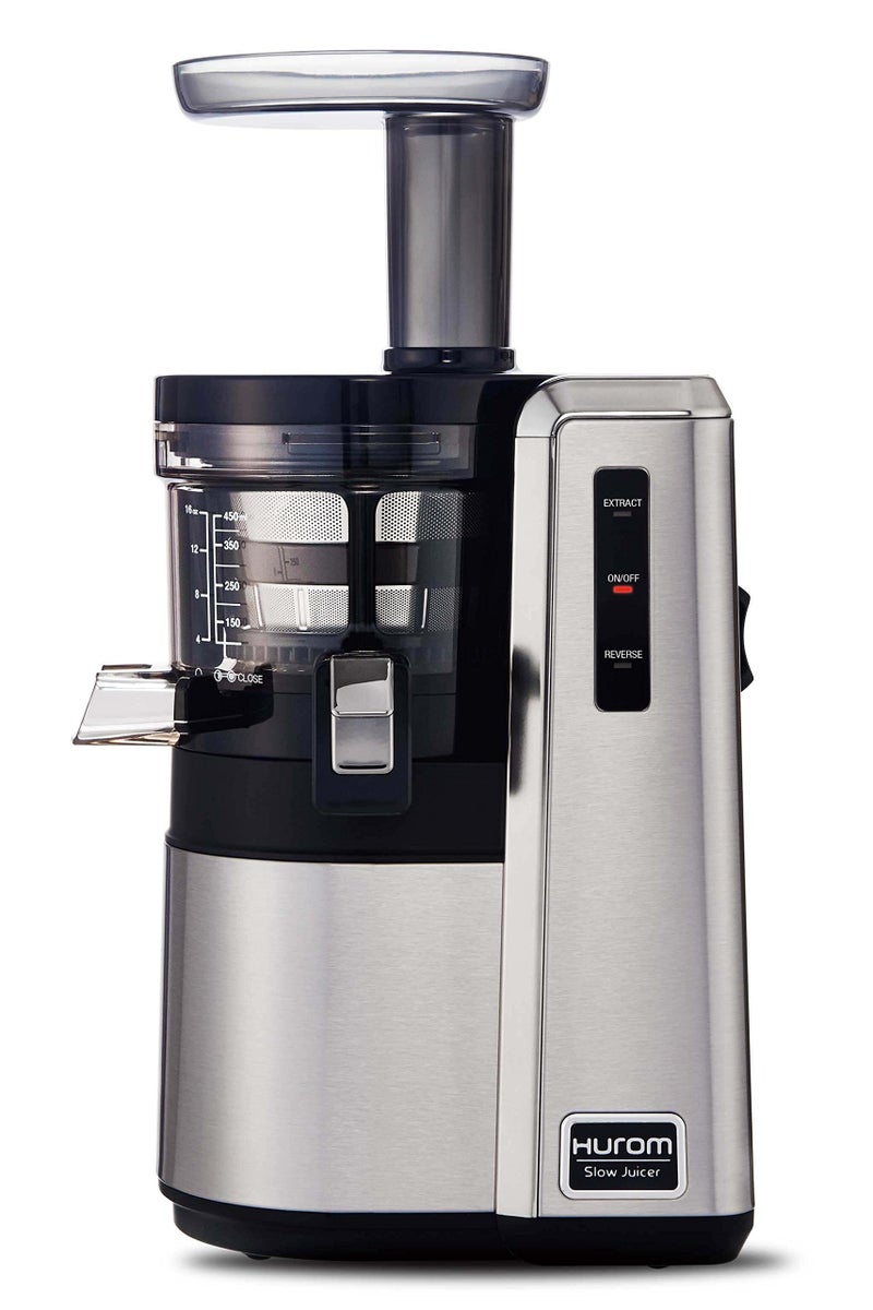 HUROM HZ Slow Juicer, Silver - Image 3