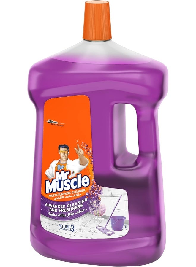 Mr Muscle Mr. Muscle All Purpose Cleaner Lavender - 3 Liter - Image 1