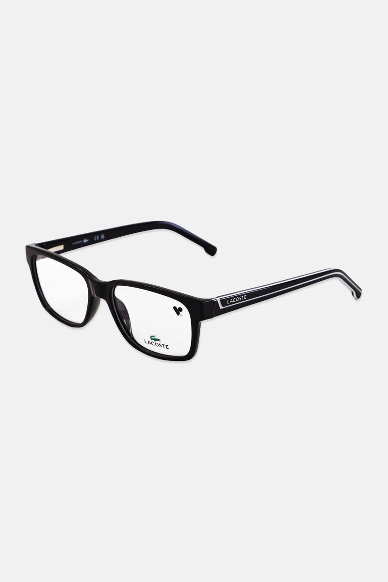 LACOSTE Men L2692 Square Eyeglasses, Black - Image 3