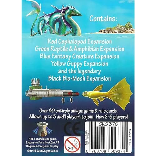 Gate Keeper Games and Dice ADAPT 5in1 Expansion Pack Dice Rolling Board Game Expansion Ages 14 26 Players 30 Minutes - Image 5