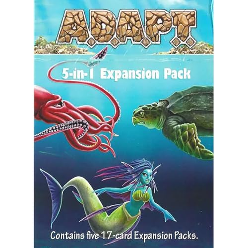 Gate Keeper Games and Dice ADAPT 5in1 Expansion Pack Dice Rolling Board Game Expansion Ages 14 26 Players 30 Minutes - Image 1
