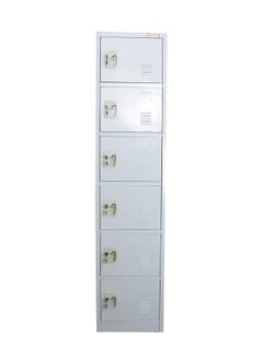 6-Door Steel Locker Cabinet File Storage Box Locker with Keys for Home, Office, School, Halls, Workplaces, Hospitals, Gyms, Factories, Bank, Money Locker Cabinet Grey - pzsku/ZBE150377D2461816977FZ/45/_/1713609641/0c831b8f-97c0-4d07-bed2-60ce84b9a253