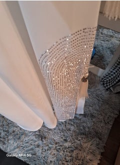 Generic Queen's Famous White Abaya  - Image 3
