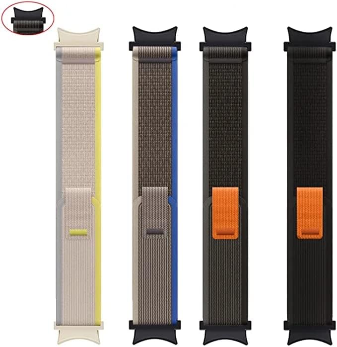 FOLX Fab77 Watch Straps/Bands Compatible With Samsung Galaxy Watch 5 Pro/Galaxy Watch 6/5/4 40Mm 44Mm/ Galaxy Watch 4 Classic 46Mm [ Combo Of 4 ] (Blue/Black/Black/Starlight), 20 mm - Image 5