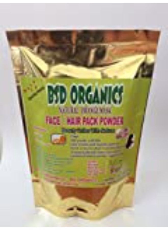 BSD Organics Natural Face & Hair Pack, Orange Peel Powder - 100 Gm  - Image 3