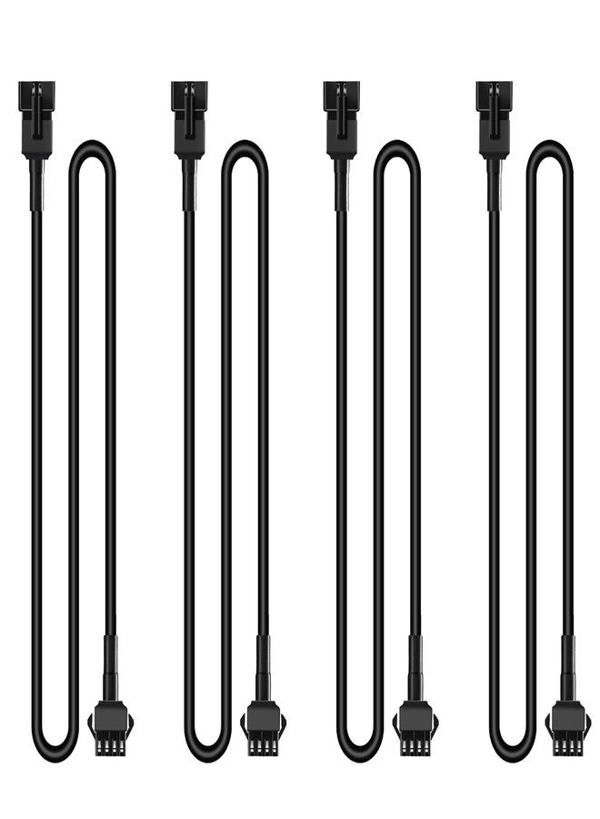 Hovano 4PCS 40 inch 4Pin Extension Cords and 4PCS 2-Way Splitters for LED Motorcycle ATV Trikes Golf Car Light Multi-Color Neon Strip Trucks Rock Lights - Image 3