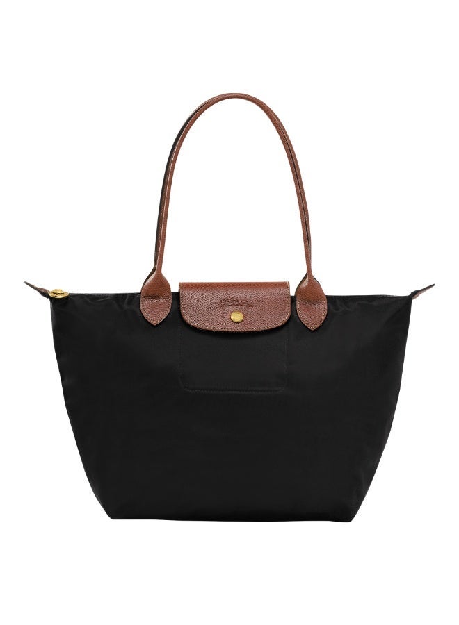 Longchamp Women's Medium Handbags, Tote Bags, Shoulder Bags, Forest Black Classic Style - Image 1