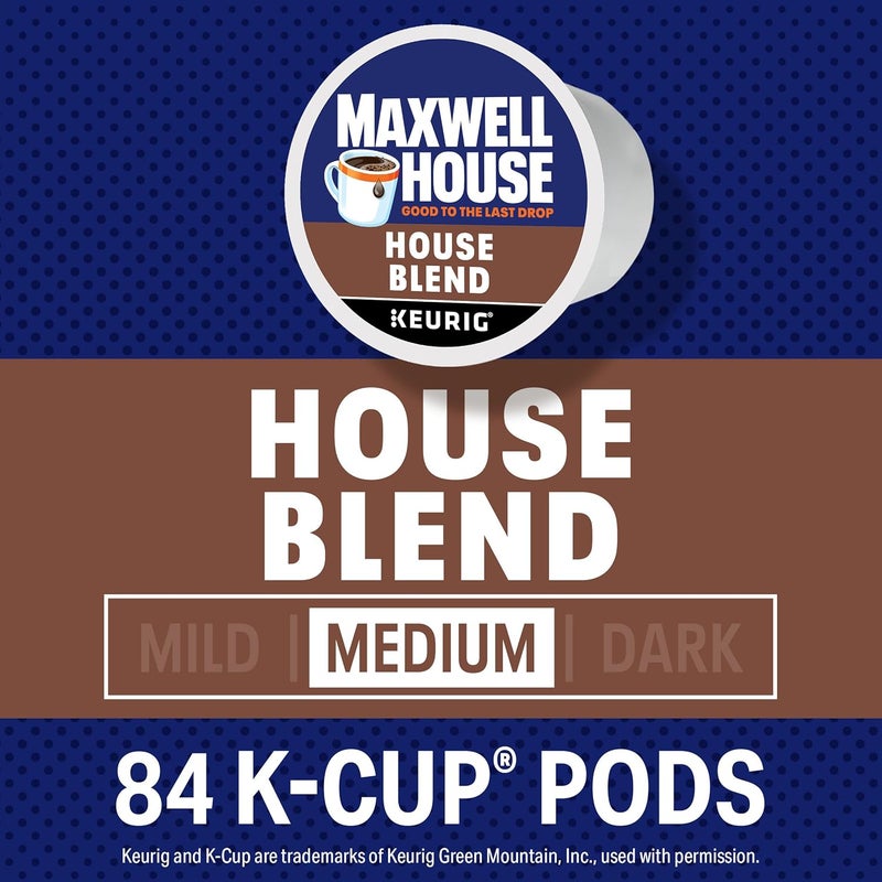 MAXWELL HOUSE House Blend COFFEE, K-CUP Pods, 84 Count - Image 3