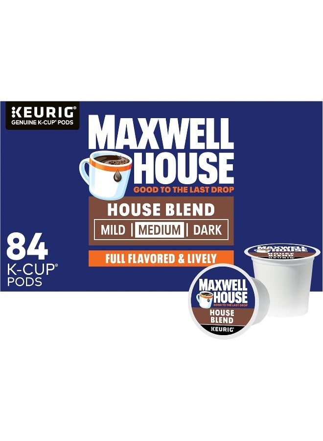 MAXWELL HOUSE House Blend COFFEE, K-CUP Pods, 84 Count - Image 1