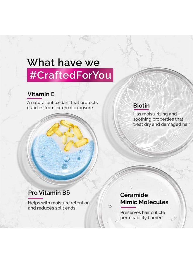 Streax Craft Repair Masque, 200 Ml I Hair Mask For Women I Hair Spa For Dry And Damaged Hair I Repair With Pro Vitamin B-5 I Charged With Vitamin- E - Image 5