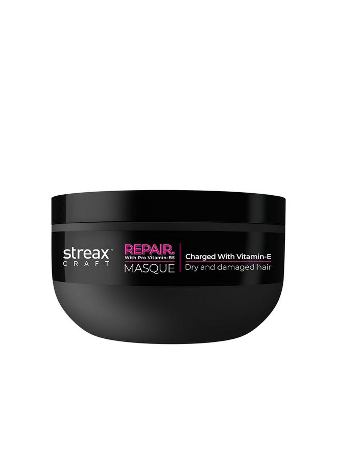 Streax Craft Repair Masque, 200 Ml I Hair Mask For Women I Hair Spa For Dry And Damaged Hair I Repair With Pro Vitamin B-5 I Charged With Vitamin- E - Image 1