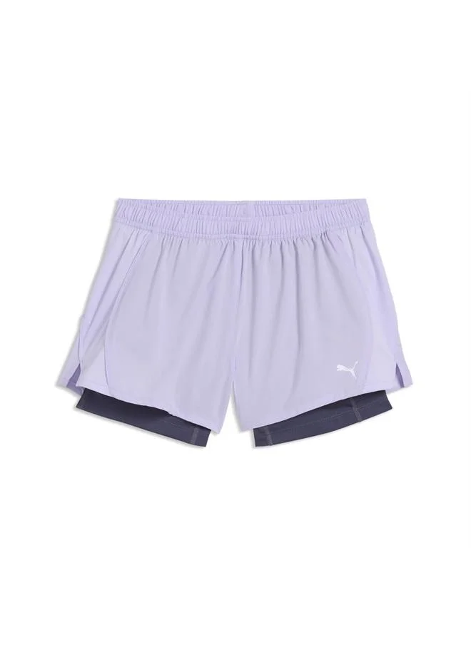 Puma Light Lavender VELOCITY 2in1 3" Running Shorts Women for Women | Best Price UAE