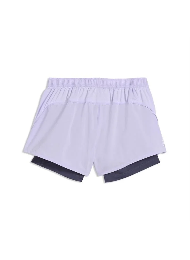 Puma Light Lavender VELOCITY 2in1 3" Running Shorts Women for Women | Best Price UAE